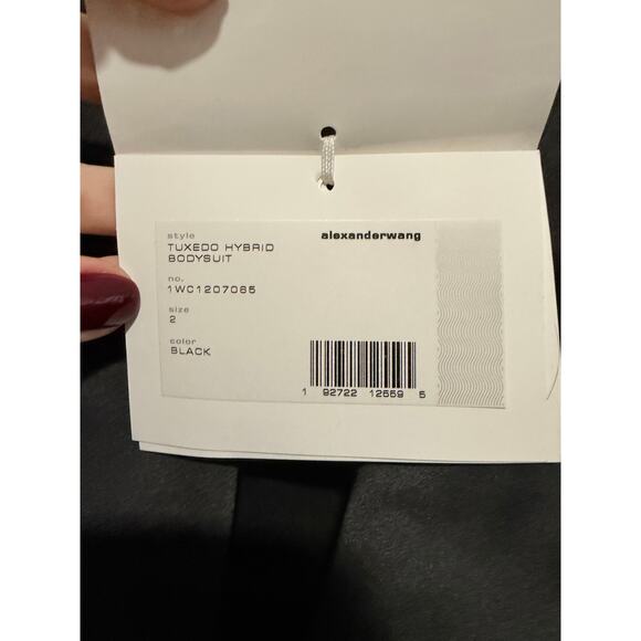 Alexander Wang Tuxedo Hybrid Bodysuit - Picture 7 of 7